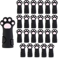 MONACO OLIVE 貓爪多用途安全蓋, 黑色, 24個