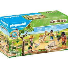 Playmobil 摩比人 羊駝散步公仔 71251, 1個