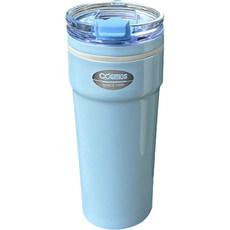 韓國 cosmos 登山保冷保溫杯, 天藍色, 530ml, 1個