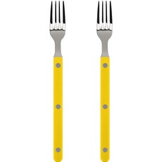 MAISON OBJET Ciel Parvé 茶叉, 2個, 黃色