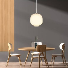 원하 식탁등 인테리어 펜던트 조명 몬스 1등, 화이트