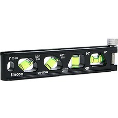 Sincon 迷你磁吸水平儀 SHV-160V4M, 1個