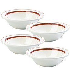 Syracuse Maple系列 配菜碗, 線條棕, 4個