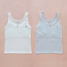 Juniday 女童款迷你蝴蝶結背心 2件組