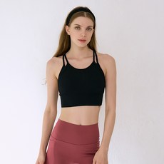 nokjok 女款雙肩帶瑜珈運動背心