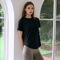 nokjok 女款Rafren開衩短袖T恤