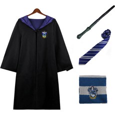 Opry 男女通用 哈利波特 魔法師 角色扮演服裝 4件組