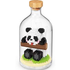 熊貓系列奈米積木 吐舌熊貓