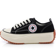 GODSHOE 厚底帆布增高運動鞋