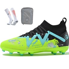 노암 2세대 축구화 + 기능성 스포츠 양말 + 생활방수 고급 신발 파우치 랜덤 발송 세트