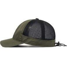 DTree 短帽簷登山可調節帶棒球帽, 02 軍綠色