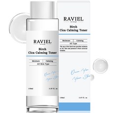 RAVIEL 자작나무 시카 카밍 토너, 1개, 150ml