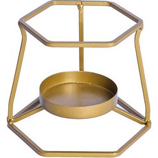 앤프리스 원형 미니 양초 홀더, 골드(4)