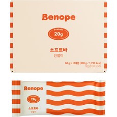 Benope 蛋白棒 年糕口味 10包入, 600g, 1盒