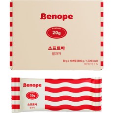BENOPE 米餅蛋白棒 10條, 600g, 1個