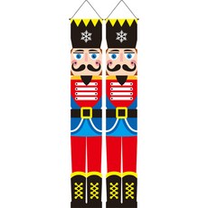 Artihome 聖誕派對門飾長旗幟 2入, TYPE06, 2個