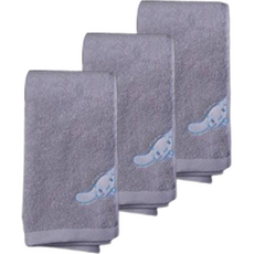 영신타올 산리오 캐릭터즈 세면타월 170g 30수 면사, 실버, 3개