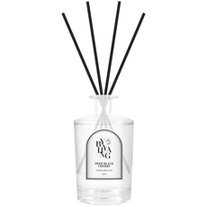 Byhyang 居家擴香 + 蘆葦擴香棒 4入組, 深邃黑櫻桃, 500ml, 1套