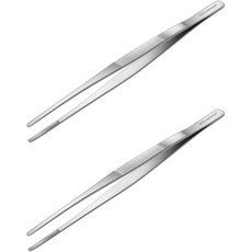 Kitchen-Art Beni 不鏽鋼鑷子夾, 2個, 混合顏色