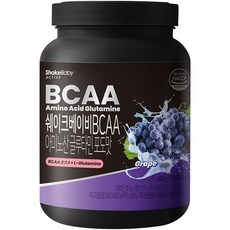 Shake Baby BCAA胺基酸L-Glutamine沖泡粉 葡萄口味, 400g, 1罐