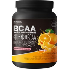 Shake Baby BCAA胺基酸Glutamine沖泡粉 橘子口味, 400g, 1罐
