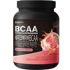 Shake Baby BCAA胺基酸L-Glutamine沖泡粉 蜜桃口味, 400g, 1罐
