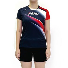 peggynco 女性運動圓領短袖T恤 KRT-2000