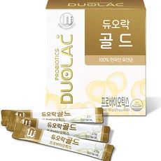 DUOLAC 黃金 60入, 60包, 1個