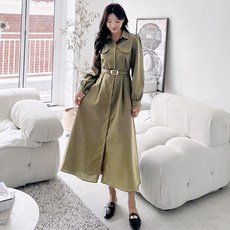 디아미뇽 루아 벨트 롱 원피스