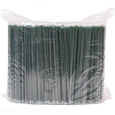 大成產業 個別包裝 直式吸管 綠色 25cm, 500個, 1套