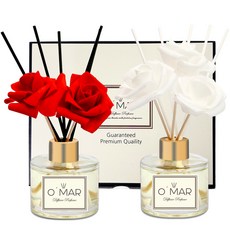 O'MAR 香氛擴香瓶2件組, 榛果, 120ml, 1套