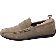 Silverse 男士手工麂皮經典樂福鞋 FR018