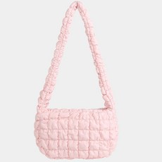 SHOOPEN 柔軟絎縫包 HPABGDA01M, 26淺粉色