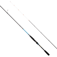 아부가르시아 솔티파이터 슈퍼 인쇼어 올라운드 바다 루어 낚시대 SSIS-822ML, 블랙 + 블루