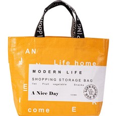 시즌얼홈 장바구니 나일론 쇼핑백 M, B타입, 1개