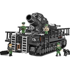 COBI 坦克德國 KARL-GREAT 040 ZIU 樂高相容積木 2560, 混色