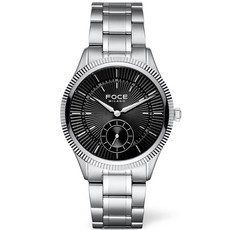 FOCE Milano 男士小秒針金屬情侶手錶 FM2117