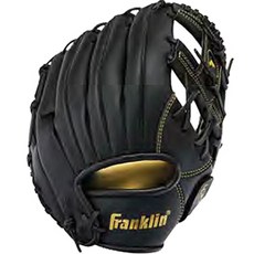 Franklin Fieldmaster 黃金系列 右投用手套 22635, 黑色, 1個