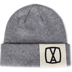 바잘 스퀘어 빅라벨 비니