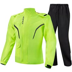 SCOYCO 雨衣上下套裝 RC10, 螢光色