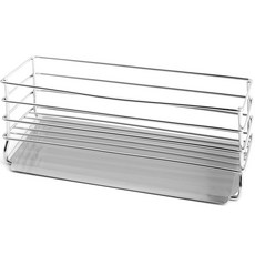 GGUMIGGA 排水水槽不鏽鋼菜瓜布架, 單色, 1個