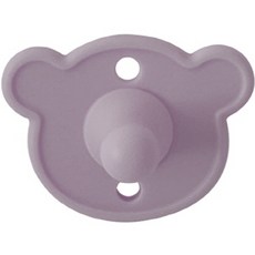 돗투돗 유아용 돗꼼 실리콘 노리개젖꼭지, 1단계, 라벤더, 1개