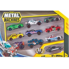 合金車 10件組, 隨機出貨, 金屬玩具車 10入, 10個