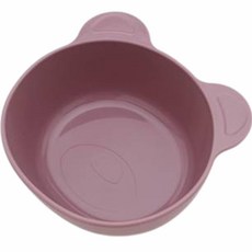 Silly Garden 矽膠點心碗盤 加大, 粉紅色, 1個