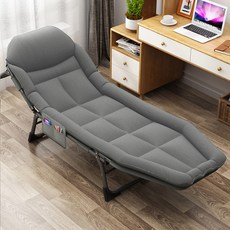 앞날앤 안락한 낮잠 접이식 침대, 그레이