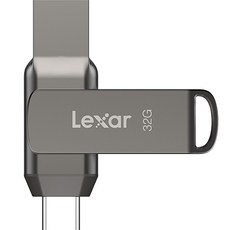Lexar 雷克沙 Dual Drive USB 3.2 Gen1 D400, 32GB
