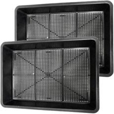 花盆世界底澆花盆插花盒, 2個