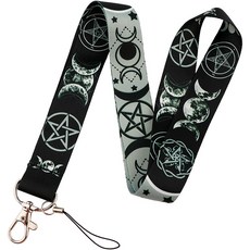 하이어리 스마트폰 컬러 넥 스트랩, 블랙그레이, 1개