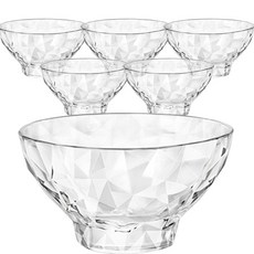 Bormioli Rocco 鑽石迷你甜點碗 220ml, 透明, 6個