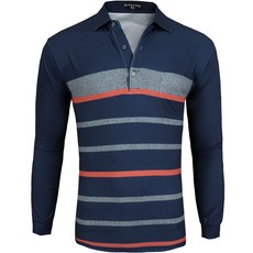 New Eagle 男士高爾夫長袖T恤 IL-3274